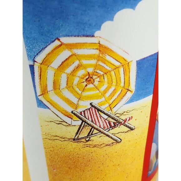 Coca Cola Coke Cup Tumbler 8oz Summer Through The Years 1991 4 1/4" Korea - Picture 8 of 14